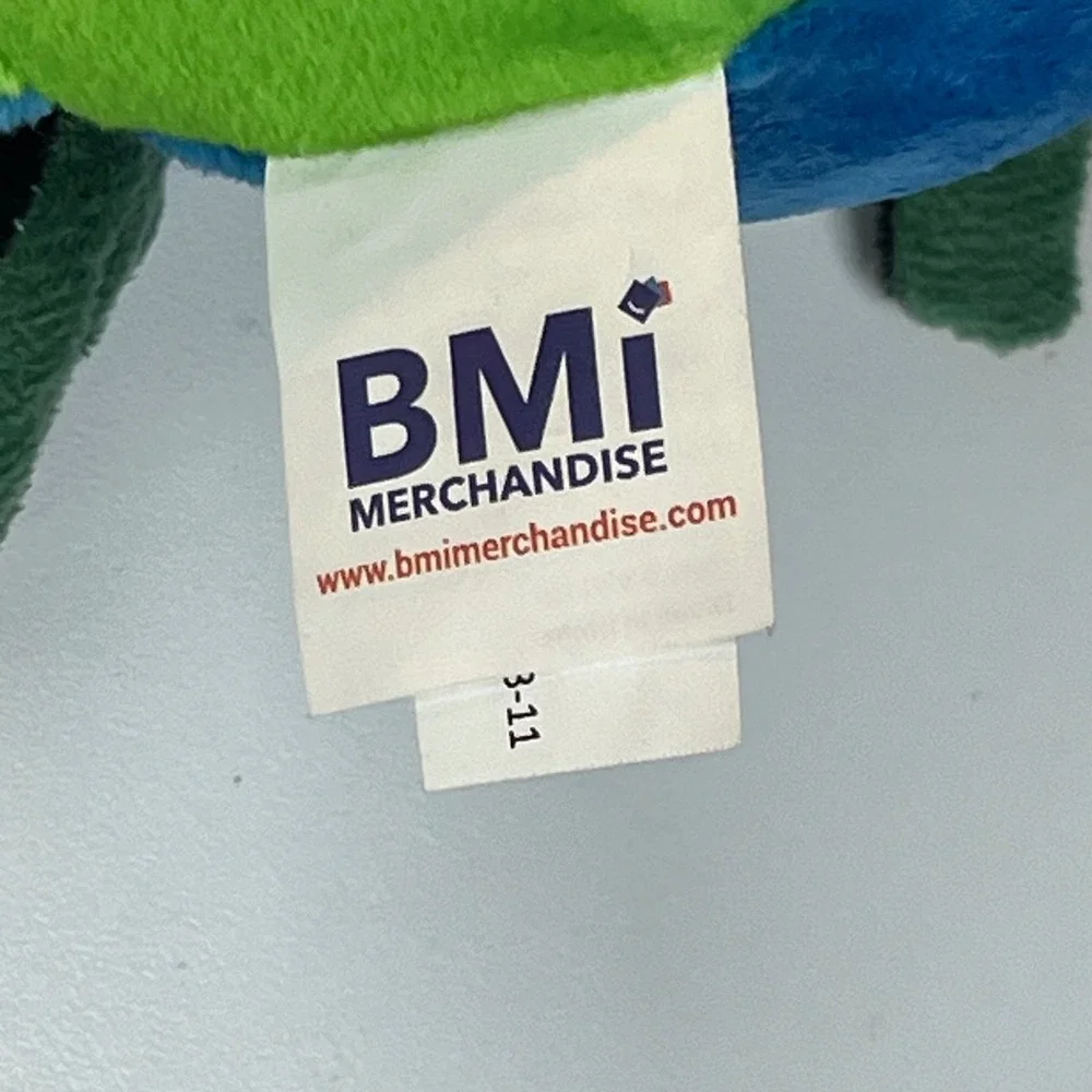 BMI Merchandise Green Blue Frog Plush Stuffed Animal‎ PLUREV Interchangeable
